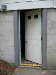 Steel retrofit exterior door (C) Daniel Friedman
